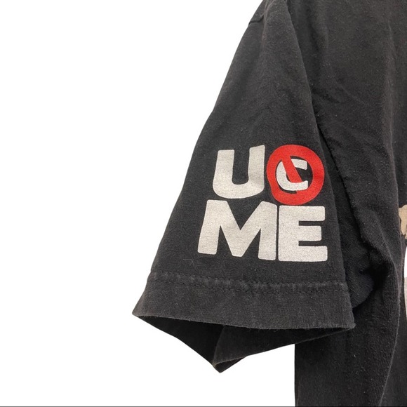 WWE Auth wear NEVER GIVE UP t-shirt size MEDIUM - Picture 4 of 7